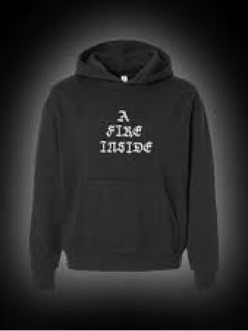 AFI A Fire Inside Black Hoodie New Size Large